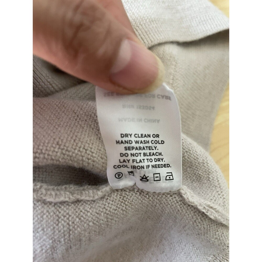 The Reset R Label Pullover Top 100% Wool Size L/XL - Picture 8 of 9